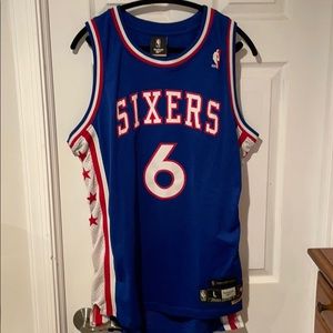 Large men’s Reebok Dr J “Julius Erving” jersey